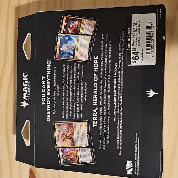 Magic Final Fantasy VI Commander Deck & Play Booster Pack - Picture 4 of 6